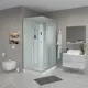 Душевая кабина Niagara 431853QP низкий поддон 110x80см