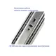 Направляющие шариковые GTV Versalite PLUS+ PK-L-H45-350-B НСК с доводчиком