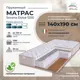 Матрас All'perrino Sovana Dolce Sov140/190/1200Dl 140x190x20 см независимый пружинный блок 2-спальный