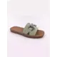 Тапочки Arya Home Женские Gem 38 цвет зеленый