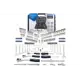 Набор инструментов Scheppach Sch-38841, 216 предметов