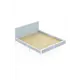 Кровать Solarius Kr120loft-gol-white-full 125 x 90 x 206 см сосна цвет белый