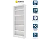 Стеллаж Beneli 80x202x28 см ЛДСП цвет белый