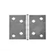 Петля прямая широкая Vormann 60x90х1.4 мм оцинкованная латунный штифт 6 шт.