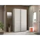 Шкаф-купе Мебельная компания е1 500543 230x160х57 см 8 полок лдсп цвет ясень анкор светлый