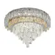 Люстра потолочная светодиодная Escada 10231--SG LED Passion 2 м² регулируемый белый свет цвет серый/серебристый