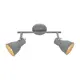 Спот поворотный Arte Lamp Jovi A1677PL-2GY 2 лампы цвет серый