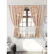 Комплект штор Comfy way CW705154-160 на шторной ленте 160x150 см цвет оранжевый, персиковый, красновато-коричневый, светло-бежевый, слоновая кость
