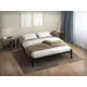 Кровать Стиллмет Арис 185 x 35.5 x 206 см металл цвет черный