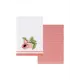 Полотенце Arya home Apricot stone для кухни 40x60 см цвет белый/пудровый