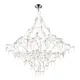 Люстра подвесная светодиодная St luce Sl6601.103.114 20 м² нейтральный белый свет цвет хром