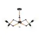 Люстра на штанге светодиодная Ambrella light Tr80488 12 м² нейтральный белый свет цвет черный