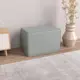 Пуф экокожаSalon Tron Куб puf_cub_60_14, 40x60 см, экокожа серый