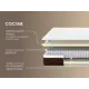 Матрас Димакс Мега Софт 80x200x21 см независимый пружинный блок, односпальный