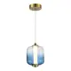 Светильник подвесной светодиодный St Luce Sl1193.323.01 4 м² теплый белый (желтый) свет цвет оранжевый/медный