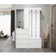 Комплект мебели для прихожей Стендмебель Хелен 126x198x35.3 см ЛДСП цвет белый