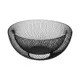 Фруктовница Lemax круглая 250x115x250 см цвет черный матовый