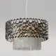 Люстра подвесная Crystal Lux Fashion sp4 d50 4 лампы 11 м² цвет никель