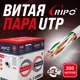Кабель Ripo UTP4CAT5E 24AWG омедненный алюминий 200 м