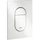 Панель смыва для унитаза Grohe 37624SH0 Arena Cosmopolitan размер S, вертикальная, альпин-белый