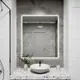Зеркало со встроенной подсветкой One mirror 10090бсх 90x100 см
