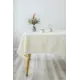 Скатерть на стол Arya home Lucas прямоугольная 160x220 см цвет белый, золотистый