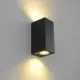 Настенный светильник светодиодный Crystal Lux Clt 528w2 bl 528 с пультом нейтральный белый свет цвет черный