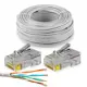 Кабель витая пара Ps-Link UTP4 cat 5e 90 м медный с коннекторами RJ-45 5682