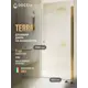 Душевая дверь Doccia GLASS800pt/SA/3GOLD 80см эффект стекла матовый распашной