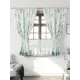 Комплект штор Comfy way Иномик - 18 CW705018-160 на шторной ленте 160x150 см цвет белый