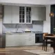 Кухонный гарнитур Safina grand Стелла 280x249x60 см ЛДСП цвет песчаного цвета, серый
