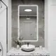 Зеркало со встроенной подсветкой One mirror 13070бсх 70x130 см