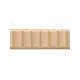 Декоративный молдинг из массива H031-B 25x5x1200 мм, бук 4 шт