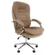 Офисное кресло Chairman Home 795 00-07116607 70x121x70 см велюр цвет бежевый