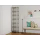 Стеллаж деревянный Мебельная компания Е1 35x240x44 см нагрузка до 25 кг лдсп цвет ясень шимо светлый