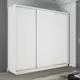 Шкаф-купе Мебельная Компания Е1 3 дверный 220x210x60 см 9 полок ЛДСП цвет белый