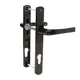 Ручка на планке Punto Handle.85.25.67-75 RAL 9005 черный