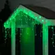 Электрогирлянда универсальная Luazon lighting 1080177 бахрома 3x3 м 160 ламп зеленый 1 режим работы