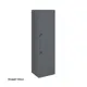 Шкаф зеркальный подвесной Caprigo 2253R-TP810 35x120см цвет графит