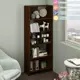 Стеллаж с полками Мэрдэс СТЛ-ОВХ 70x179x32 см нагрузка до 20 кг ЛДСП цвет венге