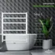Полотенцесушитель электрический Primoclima Step E White 150x600 мм 102 Вт с терморегулятором лесенка цвет белый матовый