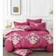 Комплект постельного белья Tango Twill евро сатин наволочки 50x70 - 2 шт 70x70 - 2 шт цвет светло-розовый/бордовый TPIG6-1666
