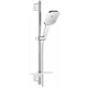 Душевой гарнитур Grohe 26584000 Rainshower SmartActive 130 Cube, 3 вида струй, хром