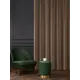 Штора Arya home 8001885859761 на шторной ленте 280x200 см цвет кофе с молоком