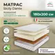 Матрас All'perrino Sicily Dante Sic22/180/200Dn 180x200x22 см беспружинный 2-спальный