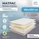 Матрас All'perrino Rimini Dolce Rim15/160/200Dl 160x200x15 см беспружинный 2-спальный