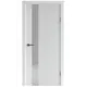 Дверь межкомнатная DK-doors Lux 08 зеркало 70х200см ПВХ цвет велютто бьянко без замка и петель