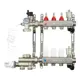 Коллекторная группа с расходомерами Ondo OKG03RNSU 1"x3/4" евроконус 3 выхода нержавеющая сталь