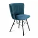 Стул Sheffilton 7894987401 60x80.5x45 см велюр цвет Голубой