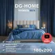 Кровать Dg-home Вега 186x109x207 см цвет кремовый
